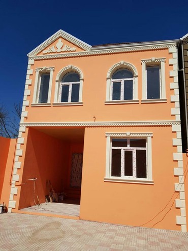 kupçalı həyət evi: 3 otaqlı, 80 kv. m, Yeni təmirli