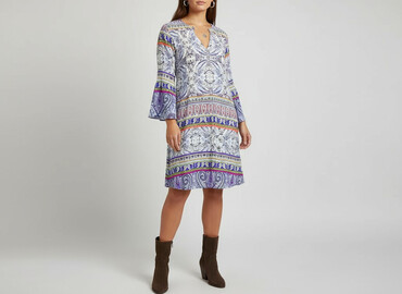 sukienka tunika boho: Women`s dress, size XL