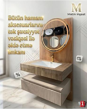hamam tualet: Hamam və vanna otağı üçün aksesuar və mebellər – dizayna uyğun tam — 2
