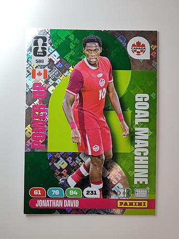 world cup: Panini Adrenalyn XL FIFA World Cup 2026 Jonathan David – Goal Machine — 1
