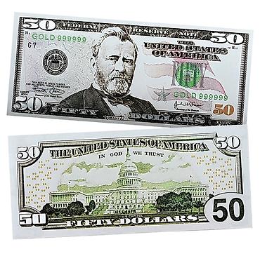 dollar 1: ABŞ dolları mövzusunda kolleksiya üçün xatirə banknot dəsti - Növlər — 6