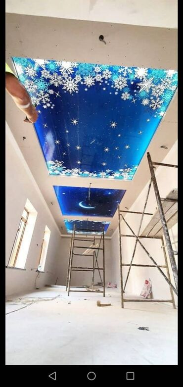 Натяжной потолок: М2 400сомдон баштап 1500сомго чейин бугун замер ертеси установка тез at lalafo.kg — 5 Натяжной потолок: М2 400сомдон баштап 1500сомго чейин бугун замер ертеси установка тез — 5