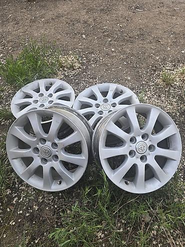 Литые Диски R 16 Toyota, Комплект, отверстий - 5, Б/у