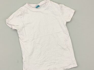 czarna koszulka: T-shirt, Little kids, 8 years, 122-128 cm, condition - Fair