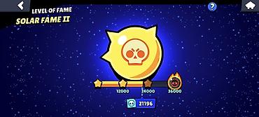 İncəsənət və kolleksiyalar: Kupa: 76.100 Maksimum Səviyyə (11 lvl): 65 Brawler Skinlər (376): 19 — 10