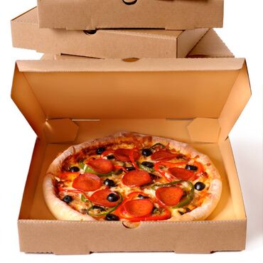 заказ пицца: Коробка