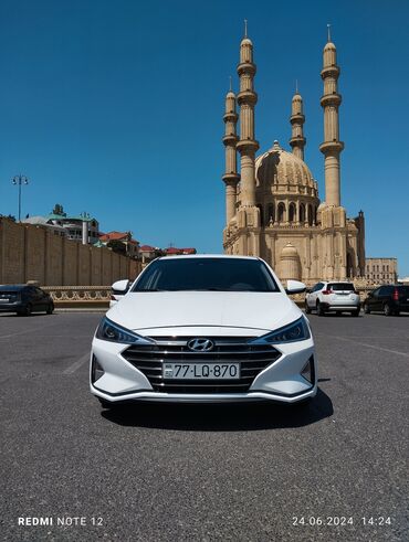 avtomobil elanları: Hyundai Elantra: 2 l | 2019 il Sedan