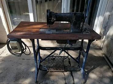 Industrijske šivaće mašine: Industrijska šivaća mašina sa postoljem i radnim stolom - Teški — 5