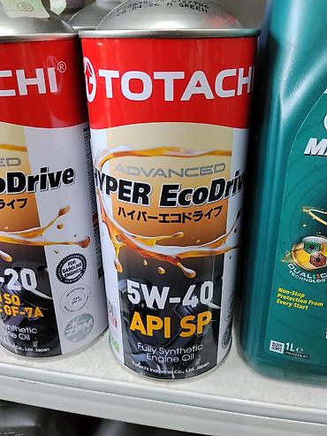 TOTACHI Advanced Hyper EcoDrive 5W-40 API SP — полностью синтетическое