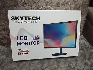 Monitorlar: SKYTECH Led Monitor Model:STV19H İnterfeys: VGA/HDMİ 19 ekran led — 17