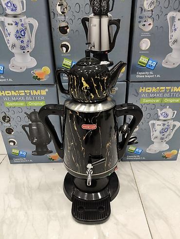 samovar 10 litre: Yeni Elektrik Samovar, 5 l, Rayonlara çatdırılma, Pulsuz çatdırılma, Ödənişli çatdırılma — 1