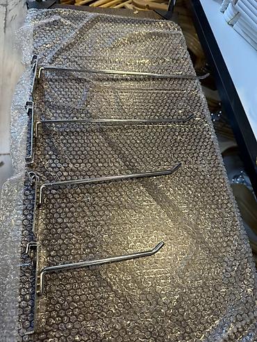divar rəf: Metal vitrın/asma panel üçün asqı tutacağı. Məhsul T formalı alt — 5