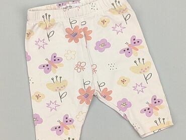 welurowe spodnie: Leggings, SinSay, 0-3 months, condition - Very good