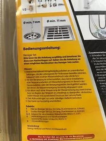 Setovi ručnog alata: WORKZONE Reiniger Set – set za čišćenje odvoda i cevi - Namenjen za — 2