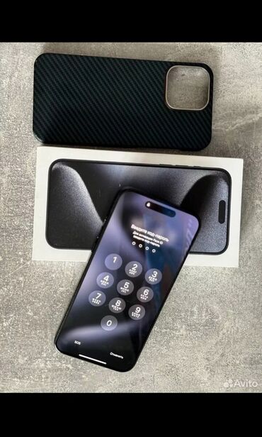 айфон 6 продаю: IPhone 15 Pro Max, Новый, 512 ГБ, Черный, Наушники, Зарядное устройство, Защитное стекло, 100 %