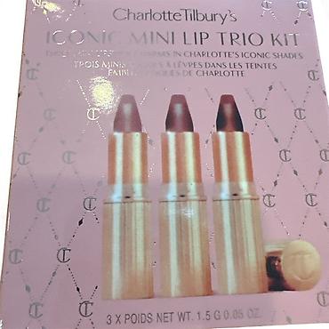 Gözəllik və sağlamlıq: Charlotte Tilbury Iconic Mini Lip Trio Kit - Brend: Charlotte Tilbury — 1