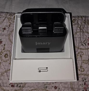 mi store: Беспроводная петличная микрофонная система Jmary (зарядный кейс) - — 1