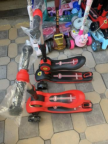 Детские самокаты: Детский самокат, Трёхколёсный — 3