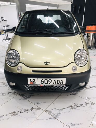 продажа авто в бишкеке и по всему кыргызстану: Daewoo Matiz: 2007 г., 0.8 л, Бензин, Хетчбек