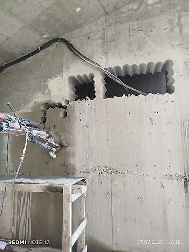 Beton işləri: Beton kəsmə xidməti - Divar, döşəmə və tavanlarda dəqiq və səliqəli — 10