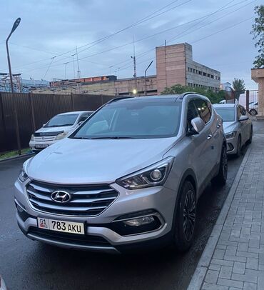 авто hyundai santa fe: Hyundai Santa Fe: 2016 г., 2 л, Автомат, Дизель, Кроссовер