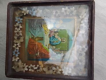 Şəkillər, tablolar: İkonalar – 2 ədəd, çərçivəli.Antikvar. - Mövzu: Şərq xristian — 5