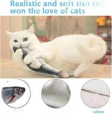 Oprema za kućne ljubimce: MAGIC FISH – pokretna interaktivna igračka za mačke - Imitira pokrete — 25