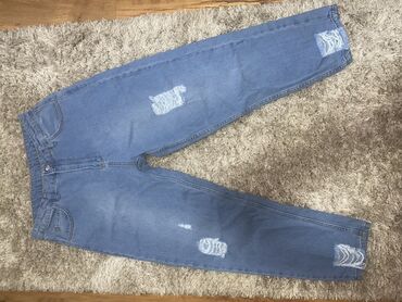 levis 501 zenske farmerke: Teksas, Visok struk, Iscepane