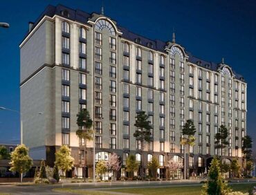 недвижимость в токмоке: 2 комнаты, 67 м², Элитка, 9 этаж, ПСО (под самоотделку)