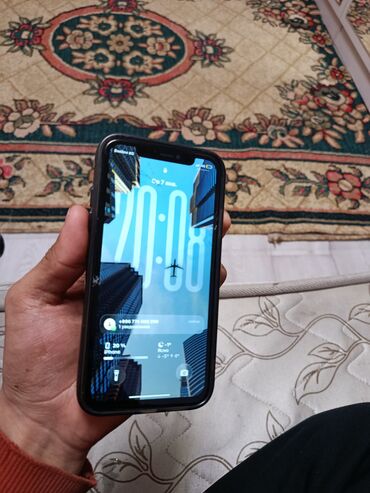 Apple iPhone: IPhone 11, Б/у, 128 ГБ, Черный, Зарядное устройство, 76 % — 11