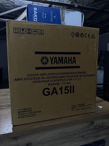 Гитарный усилитель Yamaha GA15II - Компактный комбо-усилитель для at lalafo.kg Гитарный усилитель Yamaha GA15II - Компактный комбо-усилитель для
