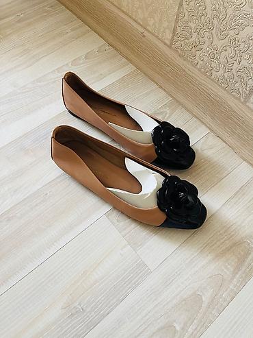 Босоножки, сандалии, шлепанцы: Босоножки, 36, Б/у, цвет - Бежевый, Самовывоз — 10