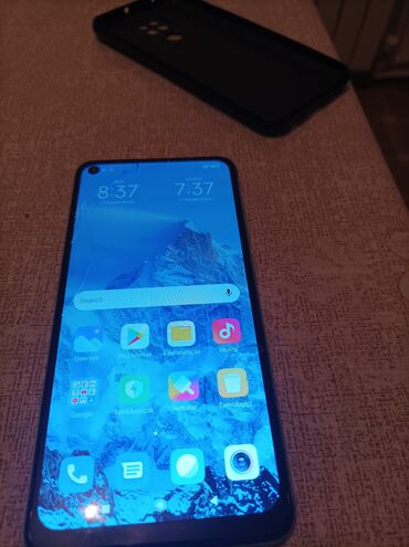 iwlenmiw telfonlar: Xiaomi Redmi Note 9, 64 GB, rəng - Göy, 
 Barmaq izi