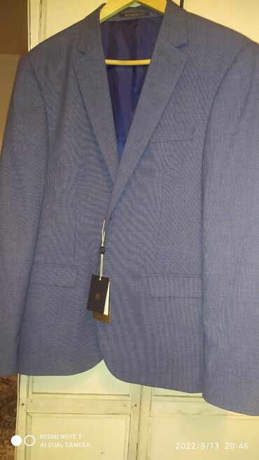 Костюмы: Пиджак (костюм мужской), Bosmenti, цвет Парламент, темно-голубой, 54 — 7