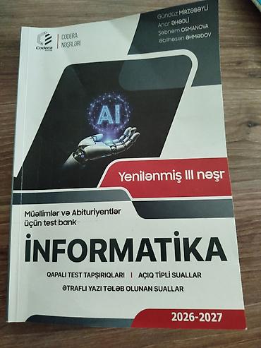 codera informatika pdf 2024: 1-ci qrupa hazırlaşanlar üçün informatika kitabı. Çox az istifadə — 1