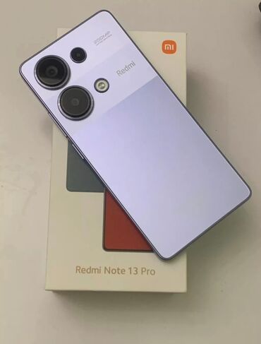 держатель телефона: Redmi, Redmi Note 13 Pro, Новый, 256 ГБ, цвет - Фиолетовый, 1 SIM, 2 SIM, eSIM