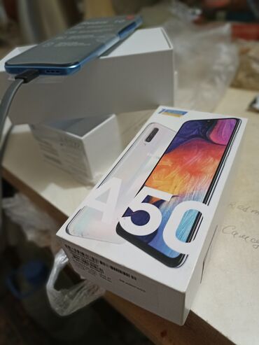 телефон самсунг с 9: Samsung A50, Жаңы, 64 ГБ, түсү - Ак, 2 SIM