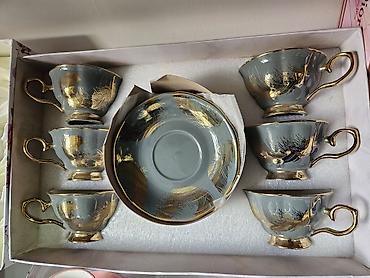 tibet çayı qiyməti: Çay dəsti, rəng - Ağ — 2