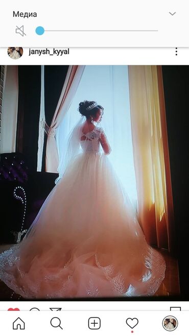 платье на девочку: Свадебное платье. Цвет айвори. Только один раз одевала на свою свадьбу