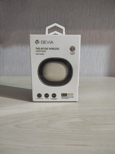 pişikli qulaqcıq: DEVIA TWS-M7 ENC WIRELESS EARPHONE 💠Təzədir, açılmayıb💠 💠Bluetooth