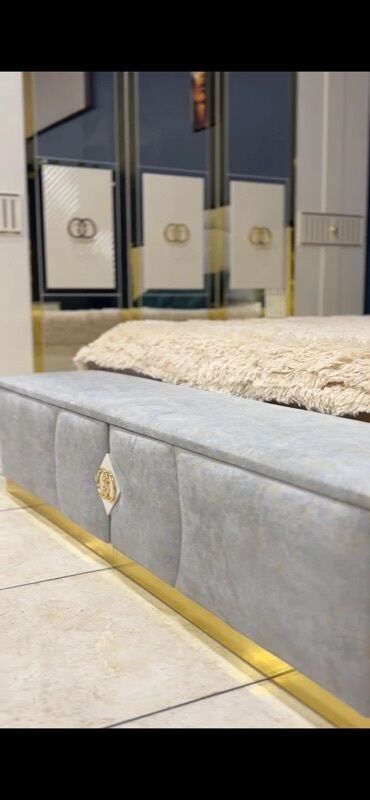 Yataq otağı dəstləri: 2 təknəfərlik çarpayı, 2 tumba, Dolab, Komod, Türkiyə, Yeni — 5