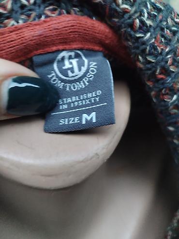 nazuvice: Džemper Tom Tailor Thompson, veličina M - Pletena tekstura u — 3