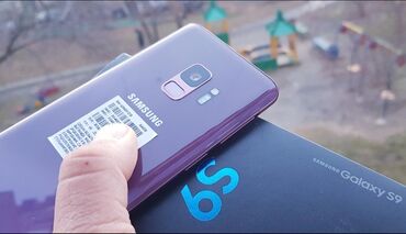 самсунг s51: Samsung Galaxy S9, Жаңы, 256 ГБ, түсү - Кызгылт көк, 2 SIM