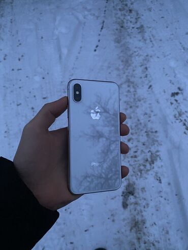 айфон xr цена в бишкеке 128 гб: IPhone X, Жаңы, 256 ГБ, Ак, Каптама, 100 %