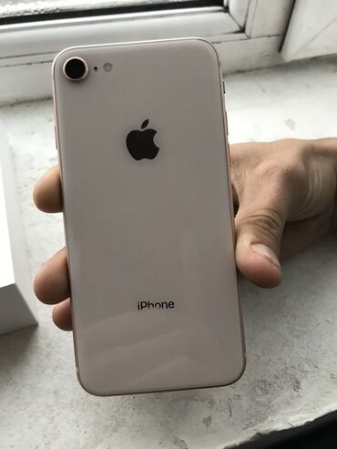 Apple iPhone: IPhone 8, Qızılı, Barmaq izi — 5