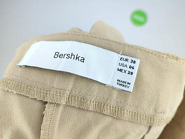 gazelle: Bershka, Spodnie materiałowe damskie, rozmiar S — 4
