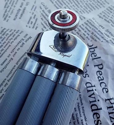 Ostali antikviteti: Stari Mesingani stativ SUIS RAPID West Germany. Une antiquité. Vintage — 2