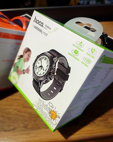трекеры для детей: Детские умные часы Hoco Children Care Y107 (Kids Watch) - Поддержка — 4