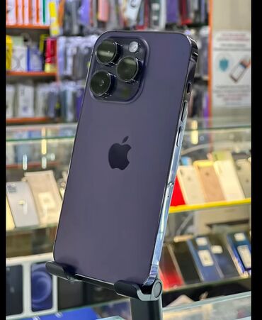 скупка компьютеров ноутбуков телевизоров телефонов бишкек фото: IPhone 14 Pro, Колдонулган, 256 ГБ, Кара, Заряддоочу түзүлүш, Каптама, 85 %