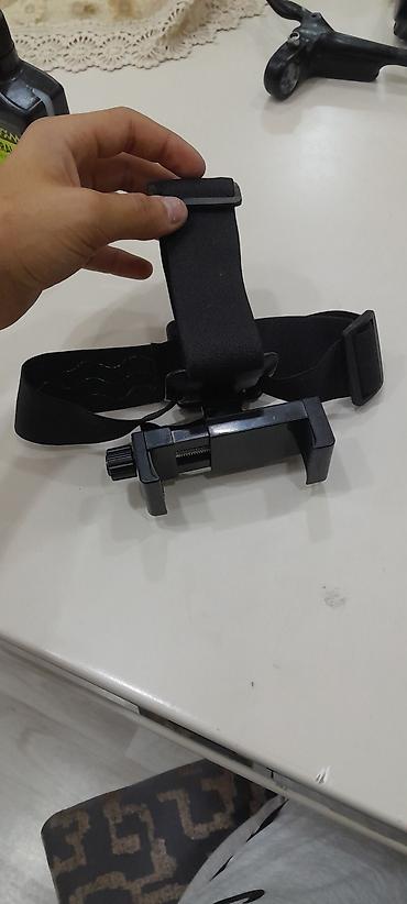 ucuz tel: Məhsul: Baş üçün telefon tutacaqlı elastik kəmər (head strap) Təsvir — 3